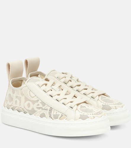 Chloé Lauren lace sneakers - Chloe - Modalova