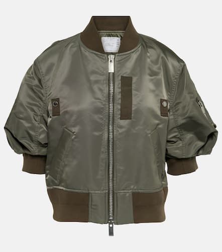 Sacai Zipped bomber jacket - Sacai - Modalova