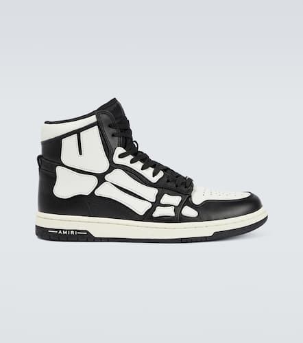 High-Top Sneakers Skeleton aus Leder - Amiri - Modalova