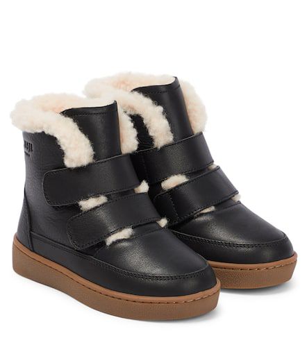 Clenn shearling-lined leather boots - Donsje - Modalova