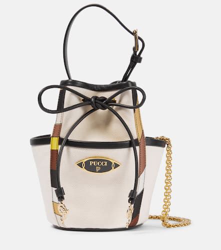 Bucket-Bag aus Baumwoll-Canvas - Pucci - Modalova