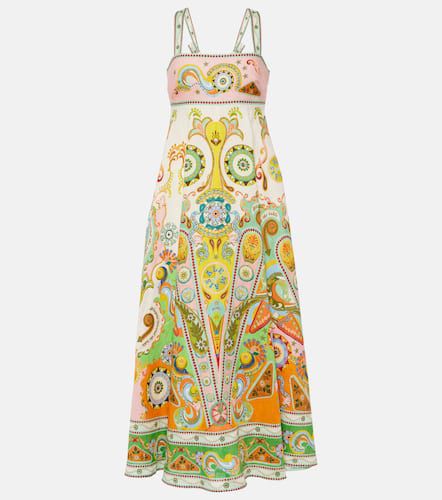 AlÃ©mais Pinball printed linen midi dress - Alemais - Modalova