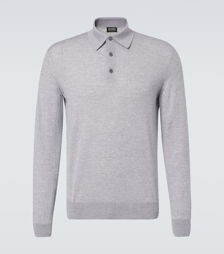 Zegna Wool polo shirt - Zegna - Modalova