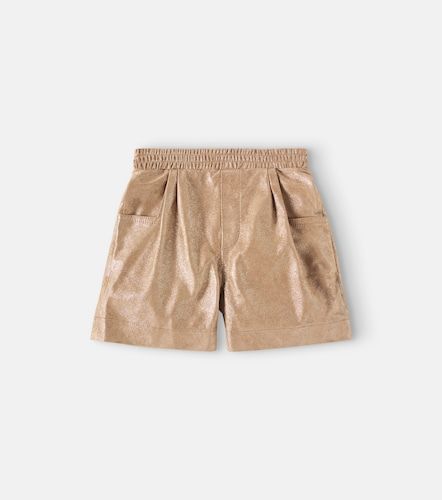 Ronie metallic leather shorts - Donsje - Modalova