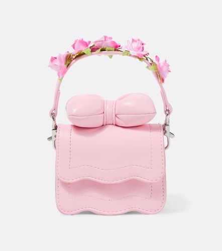 Borsa a spalla in similpelle - Monnalisa - Modalova