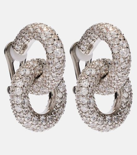Embellished clip-on earrings - Max Mara - Modalova
