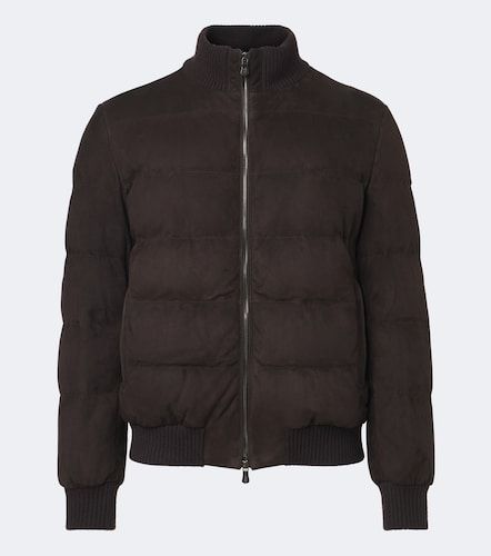 Fedeli Giacca bomber in suede - Fedeli - Modalova