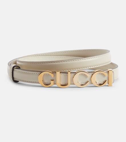 Gucci Logo leather belt - Gucci - Modalova