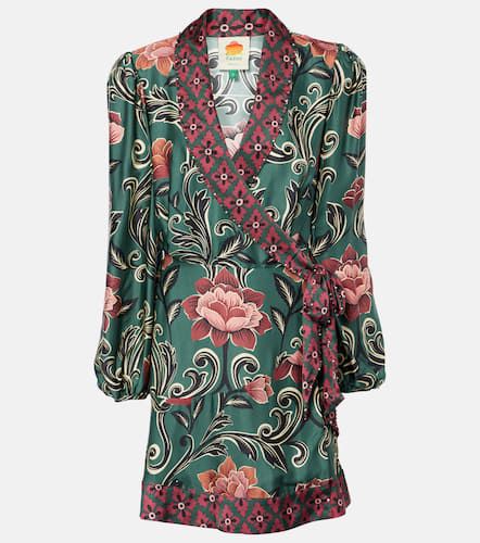 Arabesque Floral wrap dress - Farm Rio - Modalova