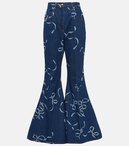 Nina Ricci Printed flared jeans - Nina Ricci - Modalova