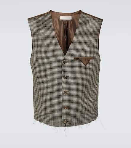 Our Legacy Cut fringed checked vest - Our Legacy - Modalova
