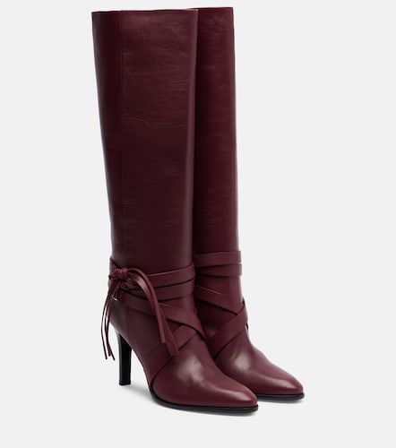Analui 90 leather knee-high boots - Isabel Marant - Modalova