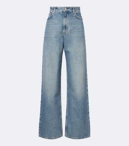 Jeans a gamba larga e vita alta - Erdem - Modalova