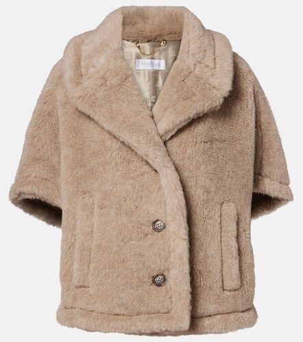 Max Mara Corvino teddy cape - Max Mara - Modalova