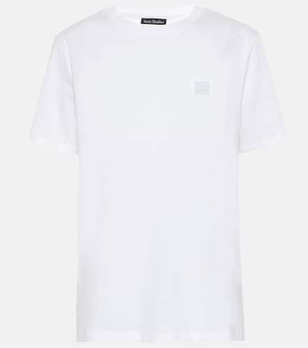 Face cotton-jersey T-shirt - Acne Studios - Modalova