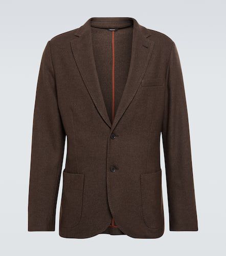 B cashmere and silk piquÃ© blazer - Loro Piana - Modalova