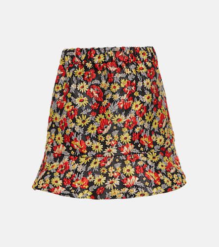 Ganni Floral peplum miniskirt - Ganni - Modalova