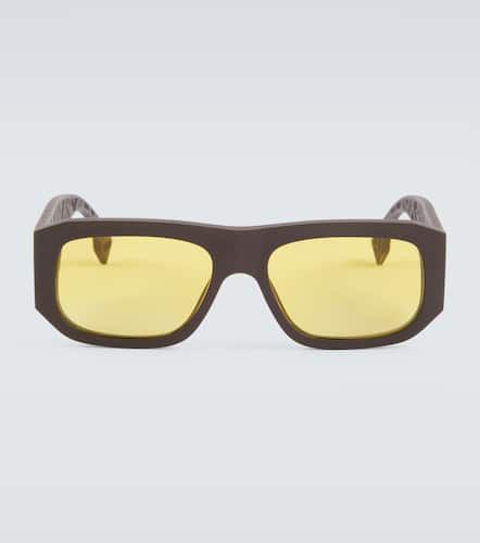 Shadow rectangular sunglasses - Fendi - Modalova