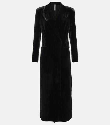 Norma Kamali Velvet coat - Norma Kamali - Modalova