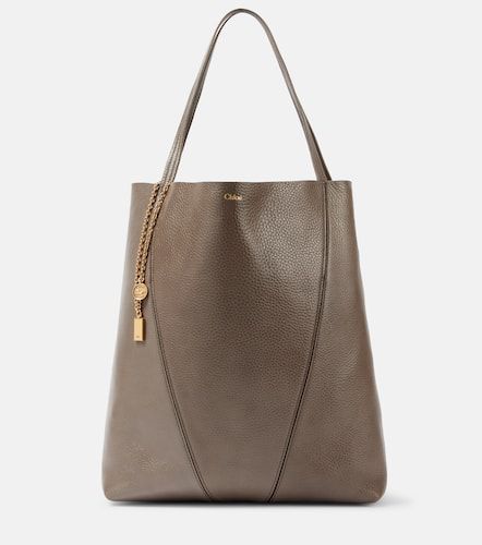 ChloÃ© ChloÃ© Spin Large leather tote bag - Chloe - Modalova