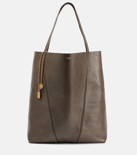 Chloé Tote Chloé Spin Large aus Leder - Chloe - Modalova