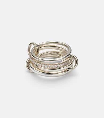 Nimbus sterling ring with diamonds - Spinelli Kilcollin - Modalova
