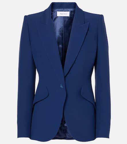 Alexander McQueen Blazer aus Crêpe - Alexander McQueen - Modalova