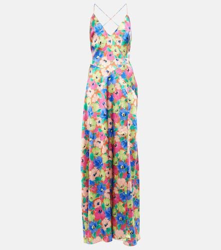 Rotate Printed V-neck maxi dress - Rotate - Modalova