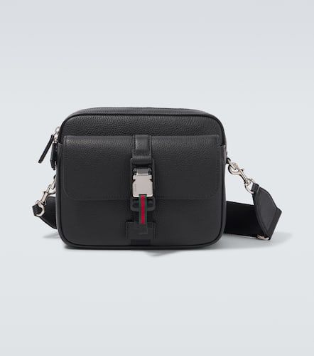 Bolso al hombro Small de piel con Web - Gucci - Modalova