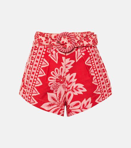 Shorts in cotone con stampa floreale - Farm Rio - Modalova