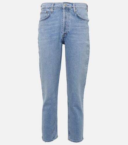 Riley high-rise cropped slim jeans - Agolde - Modalova