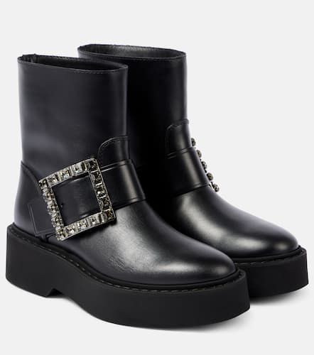 Stiefel Viv’ Rangers aus Leder - Roger Vivier - Modalova