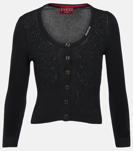 Gucci Cardigan aus Wolle und Seide - Gucci - Modalova