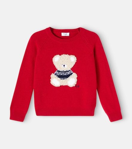Pullover in lana con intarsio - Il Gufo - Modalova