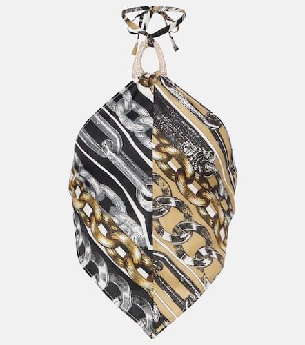 Area Top raccourci imprimé - Area - Modalova