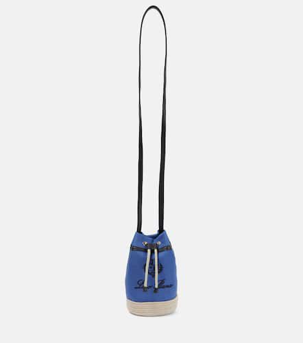 Sailor Mini canvas bucket bag - Loro Piana - Modalova