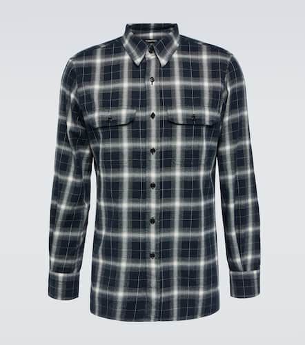 Tom Ford Checked cotton shirt - Tom Ford - Modalova