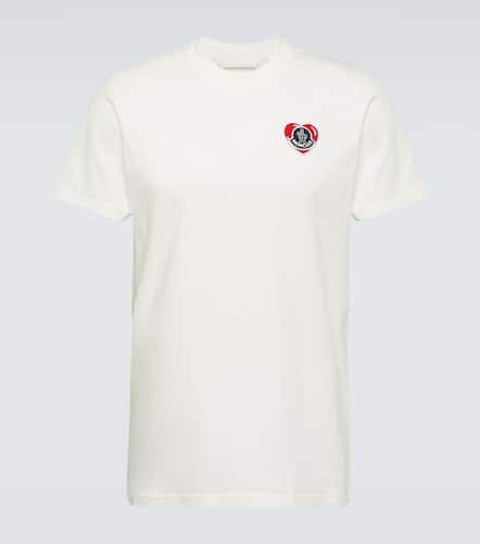 Camiseta en jersey de algodón con logo - Moncler - Modalova