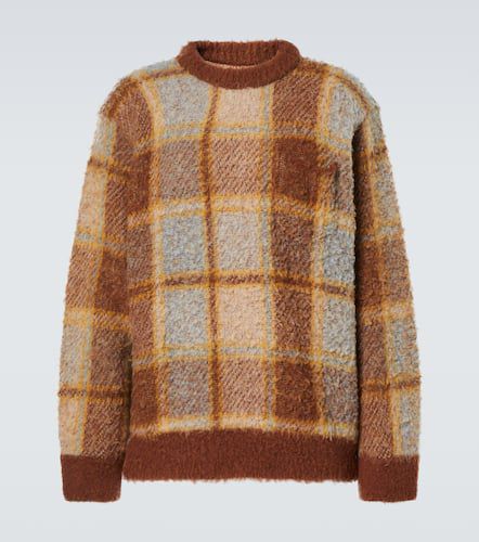 Sacai Checked wool-blend sweater - Sacai - Modalova