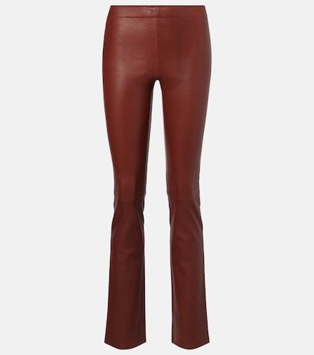 Stouls JP Long leather flared pants - Stouls - Modalova