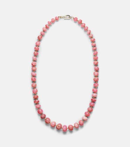 Kt beaded necklace with opal - Ileana Makri - Modalova