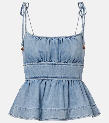 Zimmermann Top Wanderlust de denim - Zimmermann - Modalova