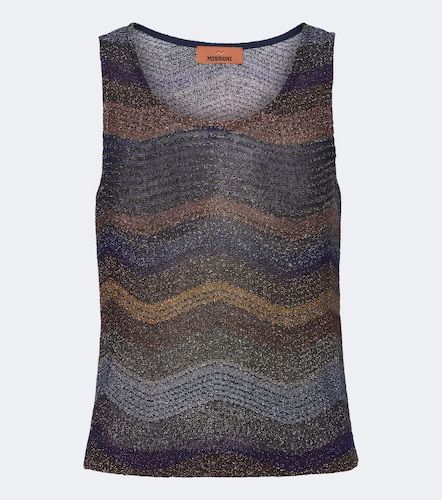 Missoni Top Wave in lamé - Missoni - Modalova