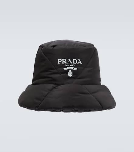 Cappello da pescatore trapuntato in Re-Nylon - Prada - Modalova