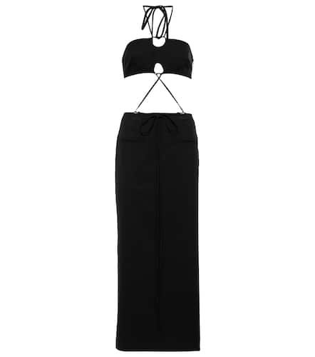 Cutout wool-blend maxi dress - Christopher Esber - Modalova