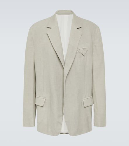 Blazer mouliné de mezcla lana - Bottega Veneta - Modalova