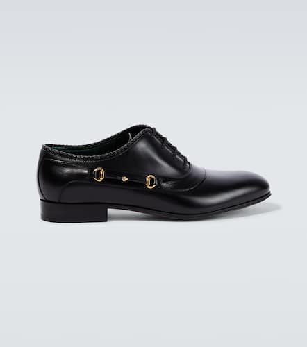Gucci Horsebit leather Oxford shoes - Gucci - Modalova