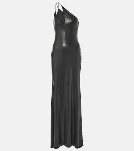 One-shoulder metallic jersey gown - The Sei - Modalova