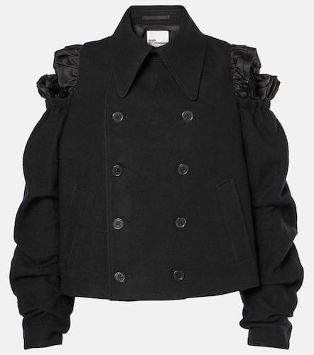 Cutout wool jacket - Noir Kei Ninomiya - Modalova