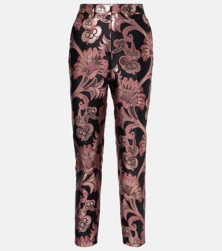 Pantalones de traje en jacquard floral - Etro - Modalova